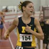 This was Hauser-Price's first season running indoor track - she had played basketball for Michigan for the past three winters.