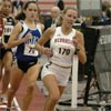 It was apparent that Shadle had picked up the pace because the pack began to stretch out behind her.