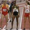 L-R: Iowa State's Ada Anderson, LSU's Neisha Bernard-Thomas, and Cornell's Morgan Uceny.