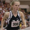 Yale freshman Lindsay Donaldson at the start.