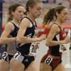 Katy Trotter, Stephanie Madia, and Colleen Kelly run in sync.