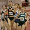 Cack Ferrell (left) and Cassie Ficken take over the lead.