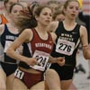 Sara Bei moves ahead of Annie Bersagel.