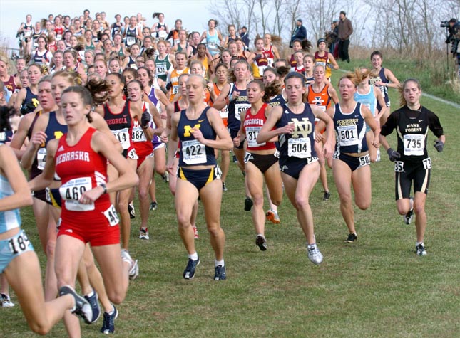 #422 Ana Gjesdal, #504 Katie DeRusso, #501 Natalie Rogers, and #735 Erin Franklin.