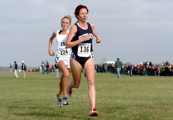 Butler's Victoria Mitchell, a native of Australia but a local favorite from Butler University, finished fourth in 19:50.4.