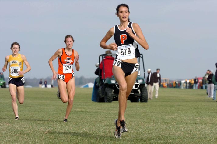 Princeton's Cack Ferrell, a senior, finished 10th in 20:03.1.