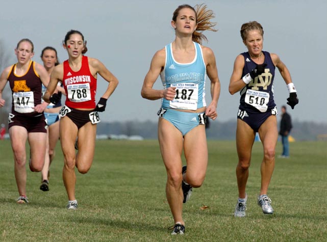 #510 Jean Marinangeli (206th, 22:09.7), #187 Laura Meyers (208th, 22:09.9), and Wisconsin's 'A Havahla Haynes (205th, 22:09.6).