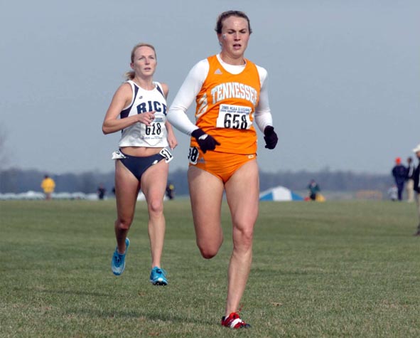 Tennessee senior Mindy Sullivan finished 235th in 22:48.8.