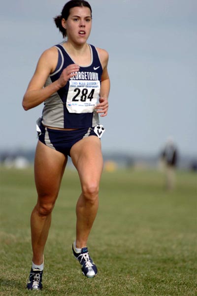 Georgetown junior Sabine Knothe finished 238th in 22:56.5.