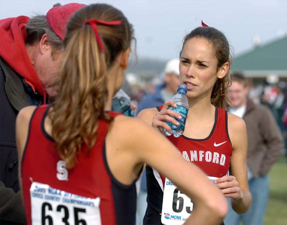 Katy Trotter talks to twin sister Amanda.