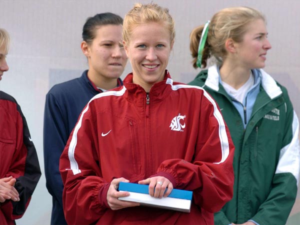 Washington State's Haley Paul (14th).