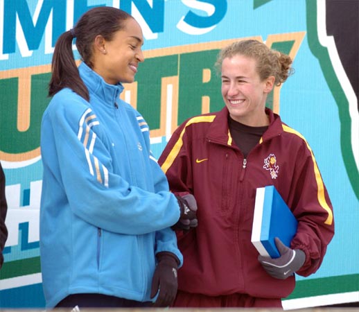 Caldwell and Arizona State's Amy Hastings (13th).