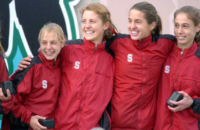 L-R: Lindsay Flacks, Teresa McWalters, Katie Harrington, and Arianna Lambie.