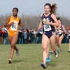 Tennessee's Rolanda Bell and Notre Dame's Katie DeRusso.