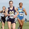 Huddle leads UCLA's Ashley Caldwell (16th, 20:13.6) and Wake Forest's Annie Bersagel (17th, 20:14.0).