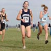 R-L: Columbia's Tenke Zoltani (150th, 21:36.0), Butler's Ava Hutchinson (149th, 21:35.4), Wake Forest's Hanna Bremler (151st, 21:36.5), and NAU's Julie Fisher (148th, 21:35.3).