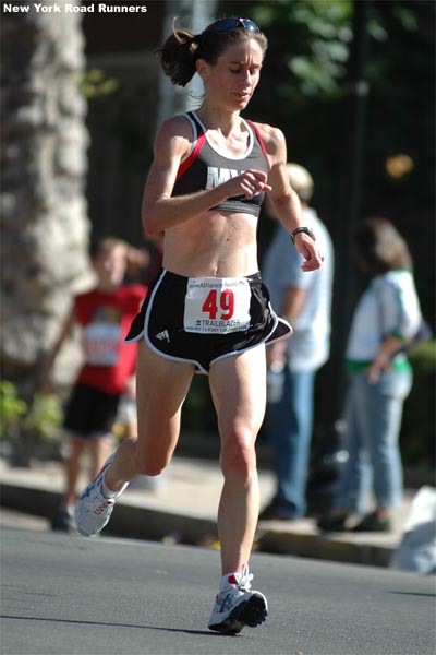 Molly Taber, 32, of Somerville, Massachusetts, and the Merrimack Valley Striders...