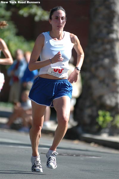 Emily Richard, 28, of Washington, DC finished 23rd in 1:16:43.