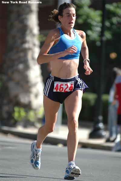 Mary Dolan Zengo, 40, of Wilton, Connecticut, finished fourth in the 40-44 age group...