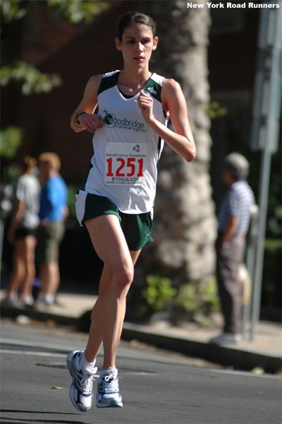 Michele Shawah, 26, of Stratford, Connecticut, finished 51st in 1:27:33.