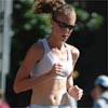 Allison Lind, 24, of Woodbury, Connecticut, finished 22nd in 1:16:40.