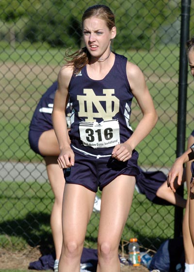 Molly Huddle of Notre Dame.