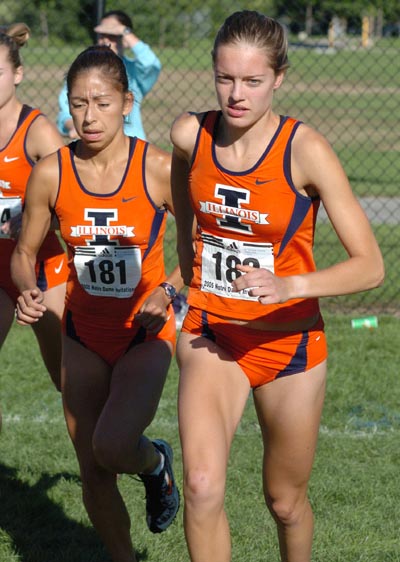 Cassie Hunt, now a junior, has improved with every season at Illinois.