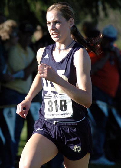 Madia's Notre Dame teammate, Molly Huddle...