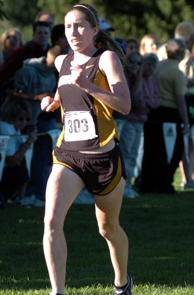 Missouri's Valerie Lauver finished 10th in 17:14.