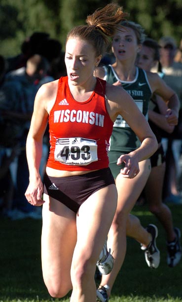 Wisconsin's Alicia Pabich finished 34th in 17:43.