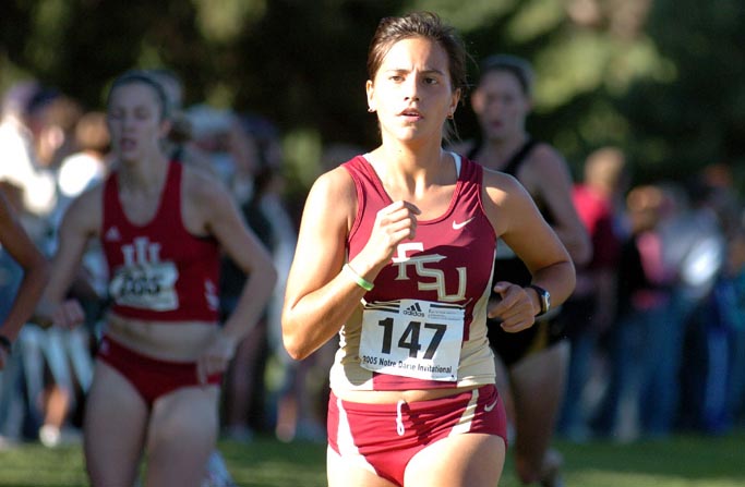 Florida State's Kara Newell finished 90th in 18:23.