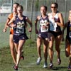 Notre Dame, who had three runners in the lead pack early on, was the highest-ranked team (#3) coming in.