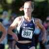 Akron's Morgan Sulzener (134th, 18:50) and Utah State's Jill Steele (133rd, 18:50).