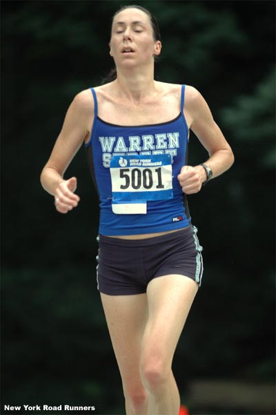 Julie Lavelle of Warren Street finished 18th in 31:25.