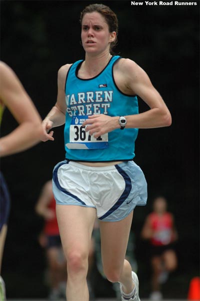 Beth George of Warren Street finished 32nd in 32:18.