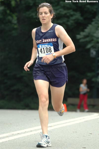 Loren Mooney of Front Runners New York finished 38th in 32:47.