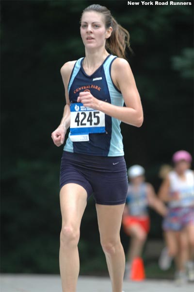 Allison McCabe of the Central Park Track Club finished 45th in 33:04.