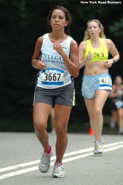 Maritza Garcia of the Hellgate Road Runners finished 57th in 33:46.