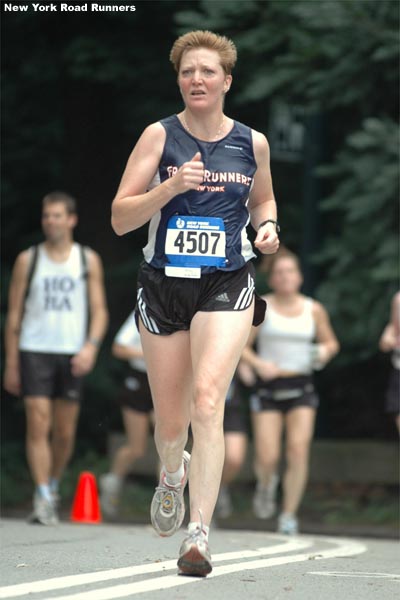 Julie DeLaurier (age 48, 202nd, 41:15).