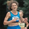 Zofia Wieciorkowska, 42, of Stratford, Connecticut and Warren Street was the first masters finisher...