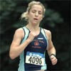 Katy Masselam, 29, led the Central Park Track Club with her eighth-place finish (30:27).