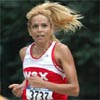 Lilian Kroner, 39, of the West Side Runners and Monroe, New York...