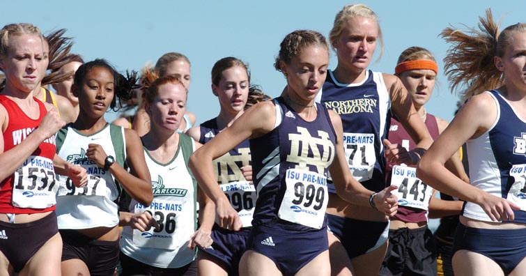 This race is one of the most competitive all-women's races around. 182 runners broke 23:00 on the 6K course, and that was just in the blue race.