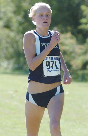 Northern Arizona's Johanna Nilsson.