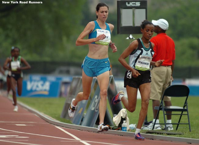 As Catherine Berry and Merima Hashim, who are excellent runners in their own right, passed through 3,400m...