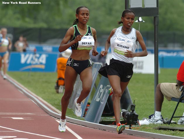 It was beautiful to watch Kidane and Defar run together and both had such smooth strides.