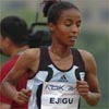 Sentayehu Ejigu lost contact with the Dibaba sisters just before 3,400 meters.