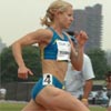 ...because she didn't have a qualifying time. Prior to the Trials, Toomey was in the best shape of her life. She won the 800 and 1,500 titles at the 2004 USA Indoor Championships (and repeated in the 1,500 in '05).