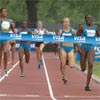 ...on the far right. She won the 800 in 1:59.10, a world-leading time.