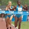 Sinclair, a native of Jamaica, ran for Seton Hall University, where she holds the indoor and outdoor school records in the 800.